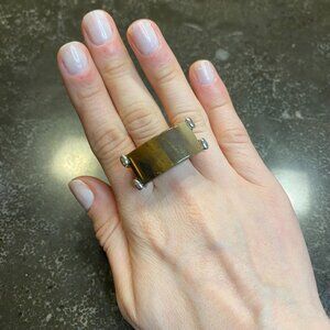 Polychrome Jasper Ring Size 6